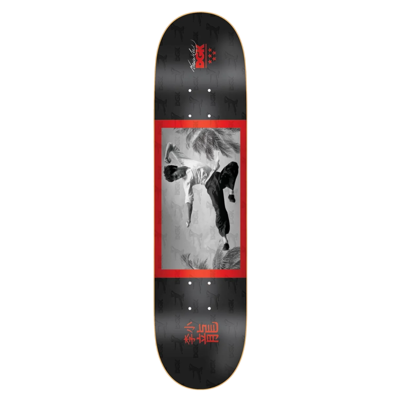 DGK X Bruce Lee Flying Man Skateboard Deck - 8.06