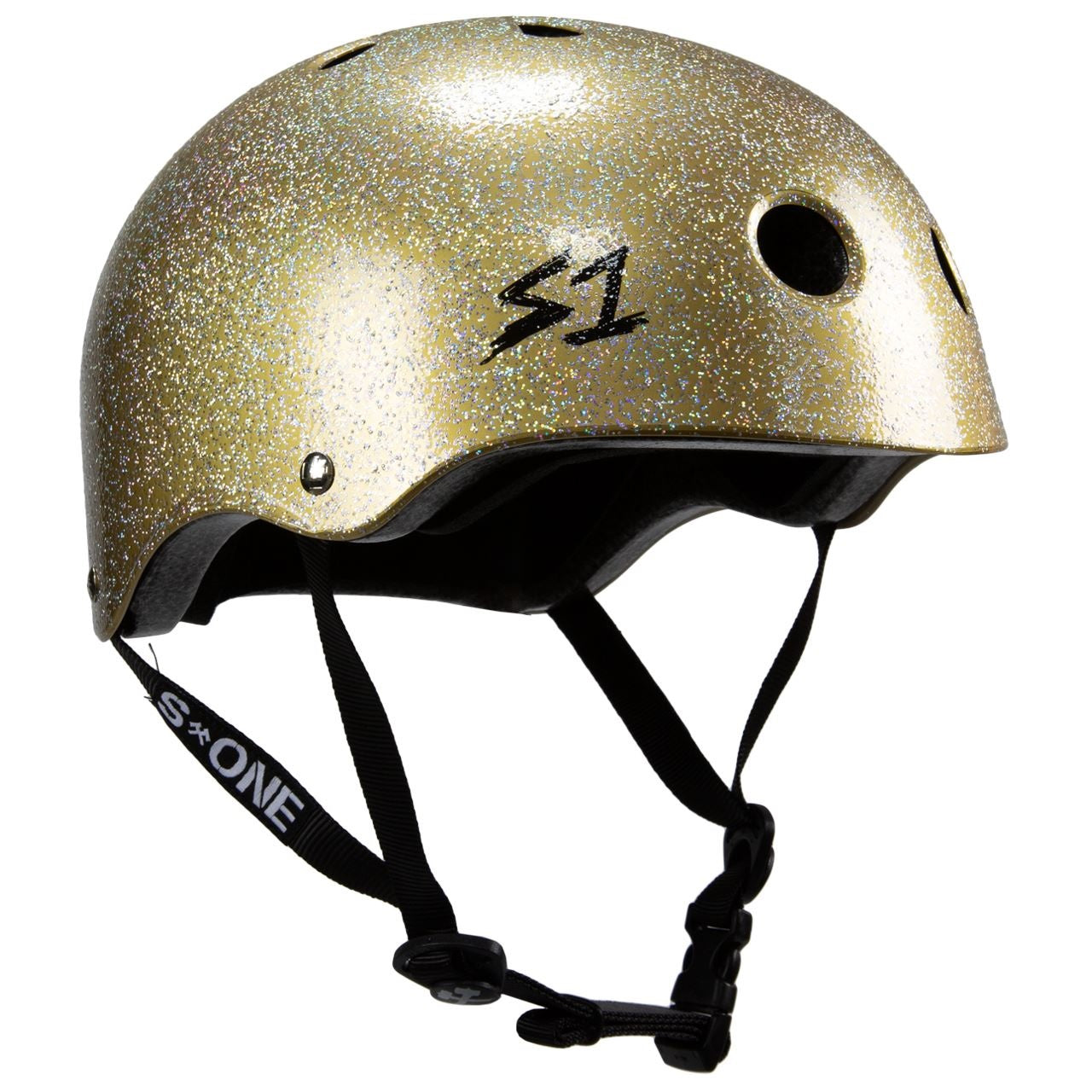 Gold skate sale helmet