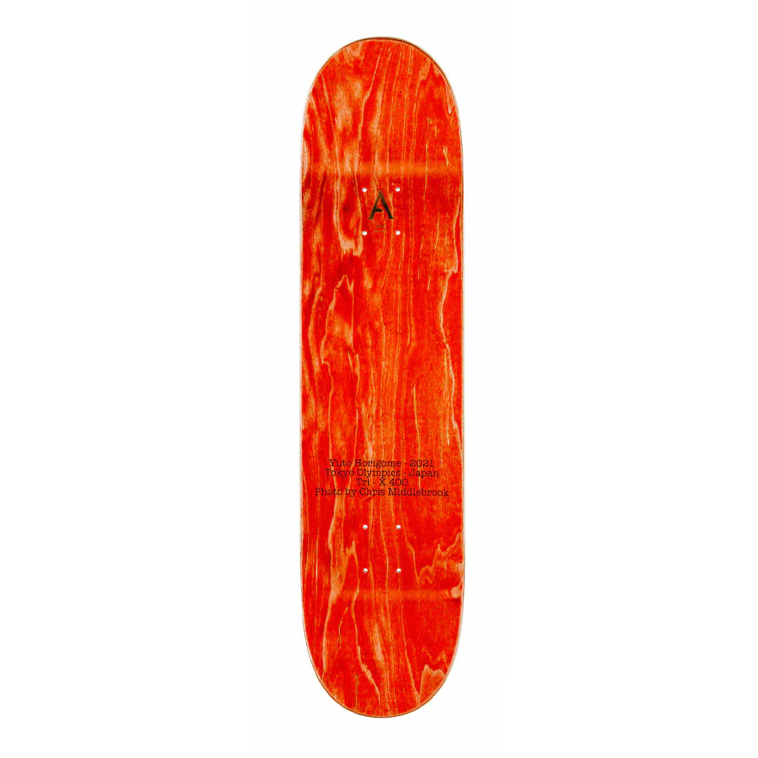 April Yuto Horigome 2021 Skateboard Deck - 8.0"