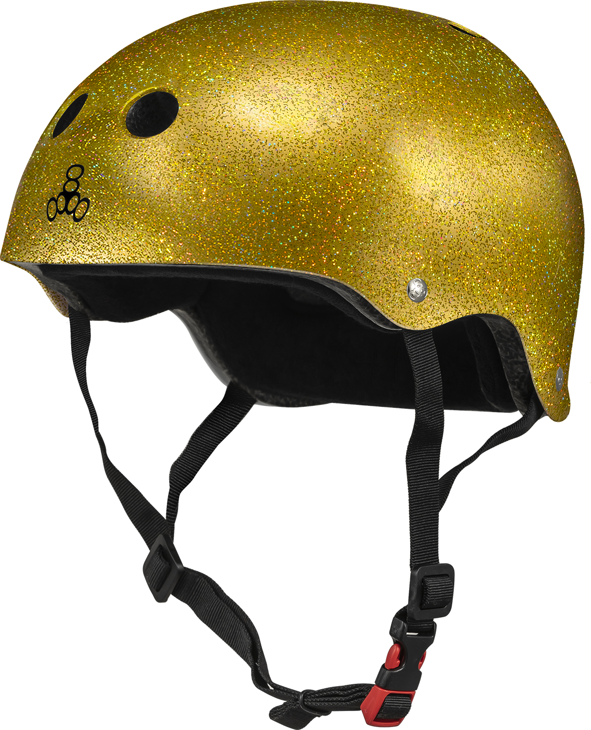 Triple 8 Sweatsaver Helmet - Glitter Gold