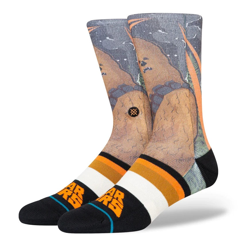 Stance Chewie By Jaz Crew Socks - Green