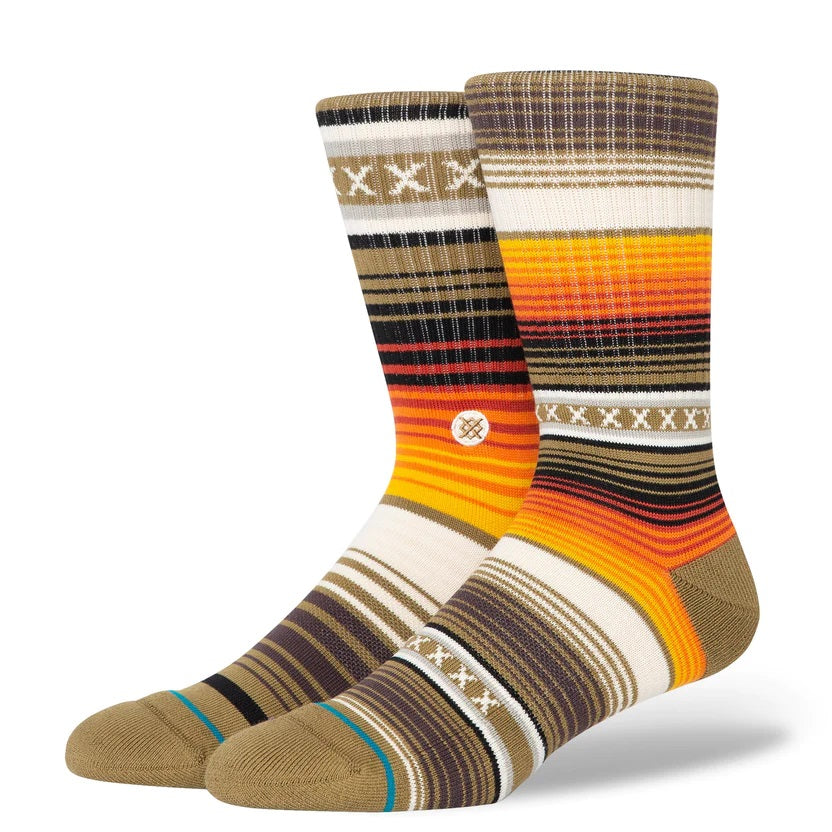 Stance Curren ST Crew Dark Green Socks