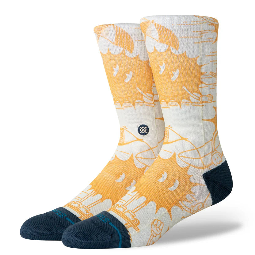 Stance Sonnys Crew Socks - Yellow