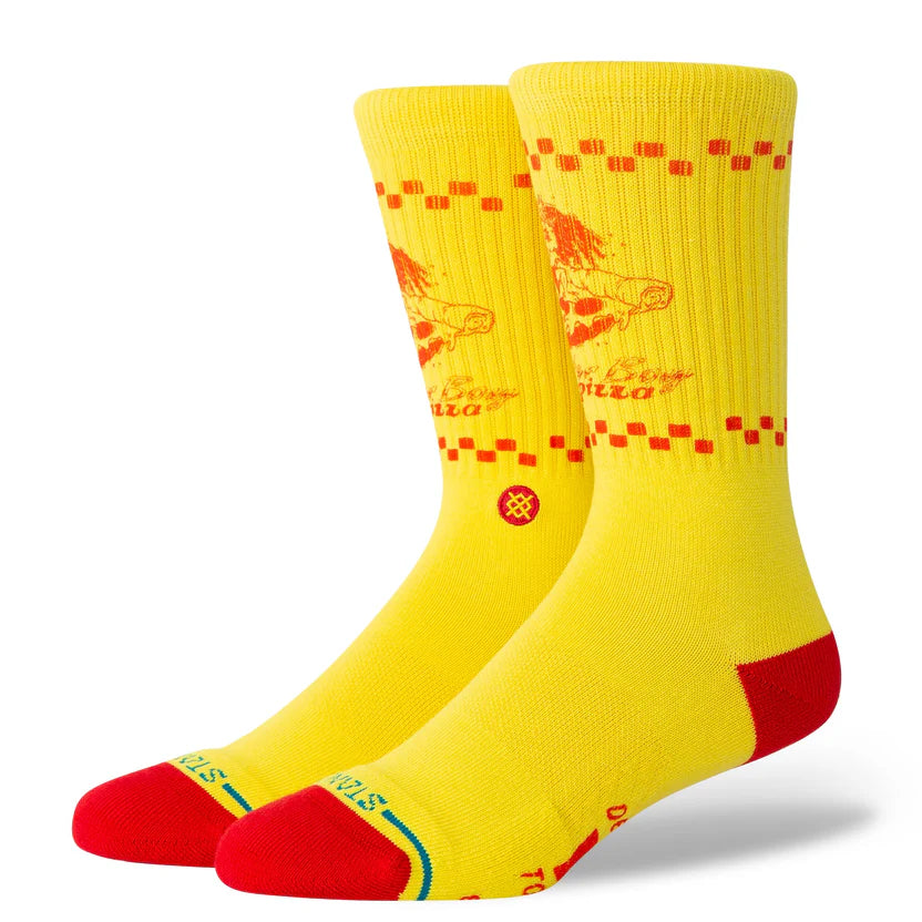 Stance Surfer Boy Crew Socks - Yellow