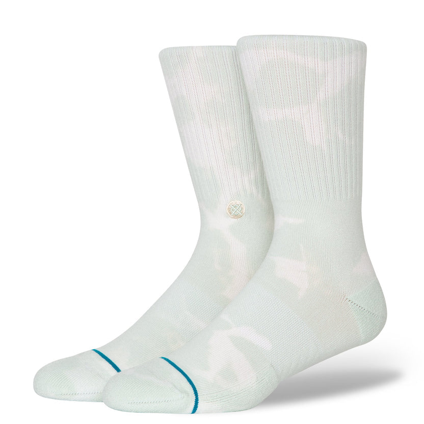 Chaussettes Stance Icon Dye Crew - Bleu Clair