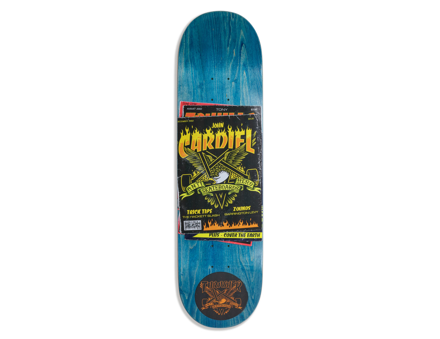 Anti Hero X Thrasher Collab Cardiel Skateboard Deck - 8.62"