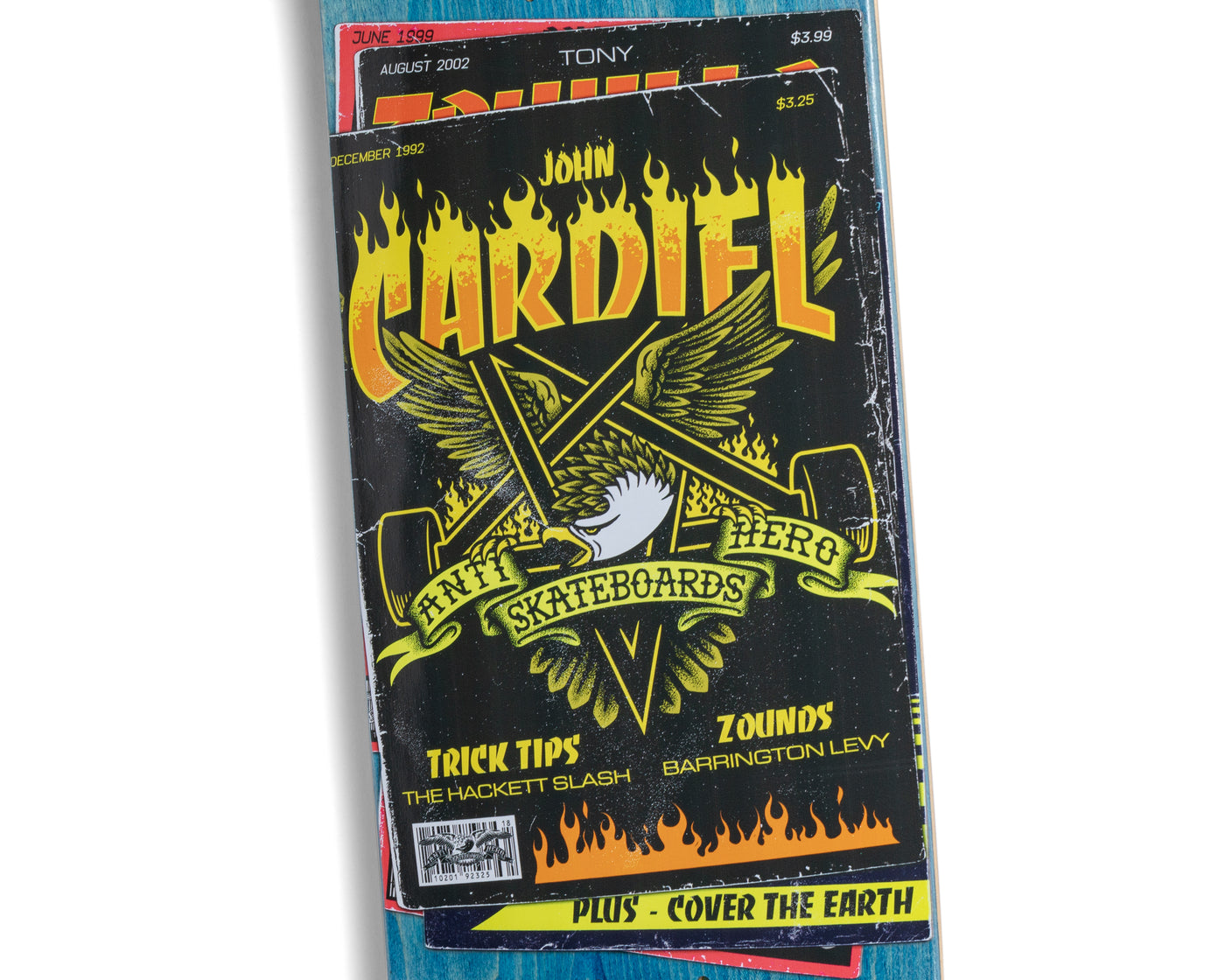 Anti Hero X Thrasher Collab Cardiel Skateboard Deck - 8.62"