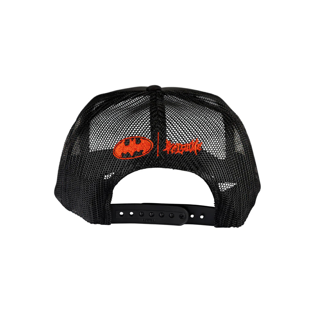 Welcome x Batman Foam Front Trucker Cap - Black