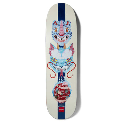 Chocolate Anderson Skidul Dog Perfume Masks Skateboard Deck - 8.5"