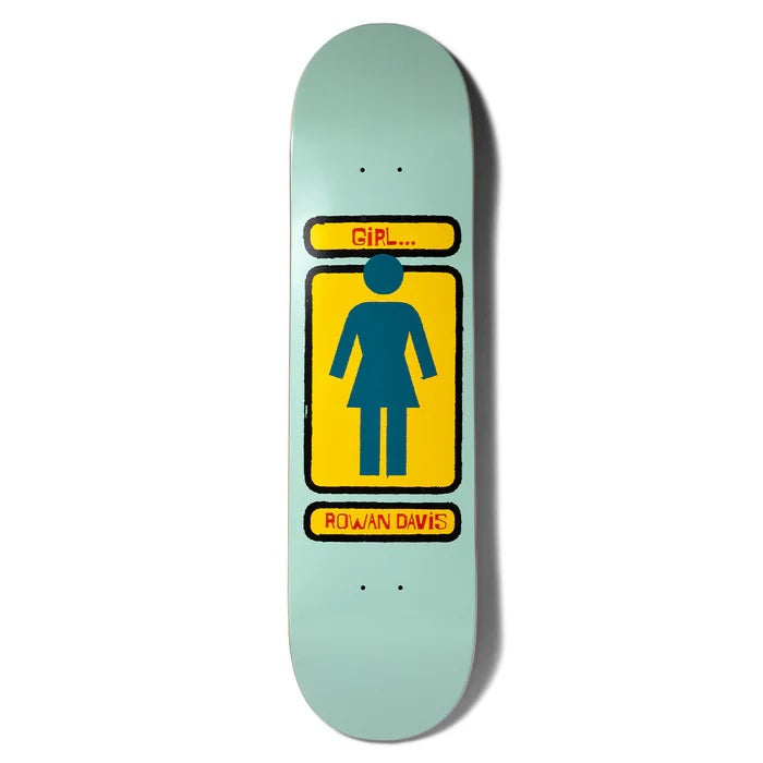 Girl Davis Hand Shakers Skateboard Deck - 8.25"