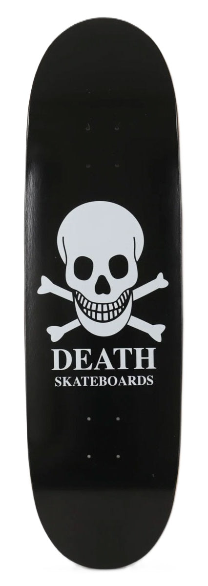 Death OG Black Skull Lozange Shaped Skateboard Deck - 9.1"