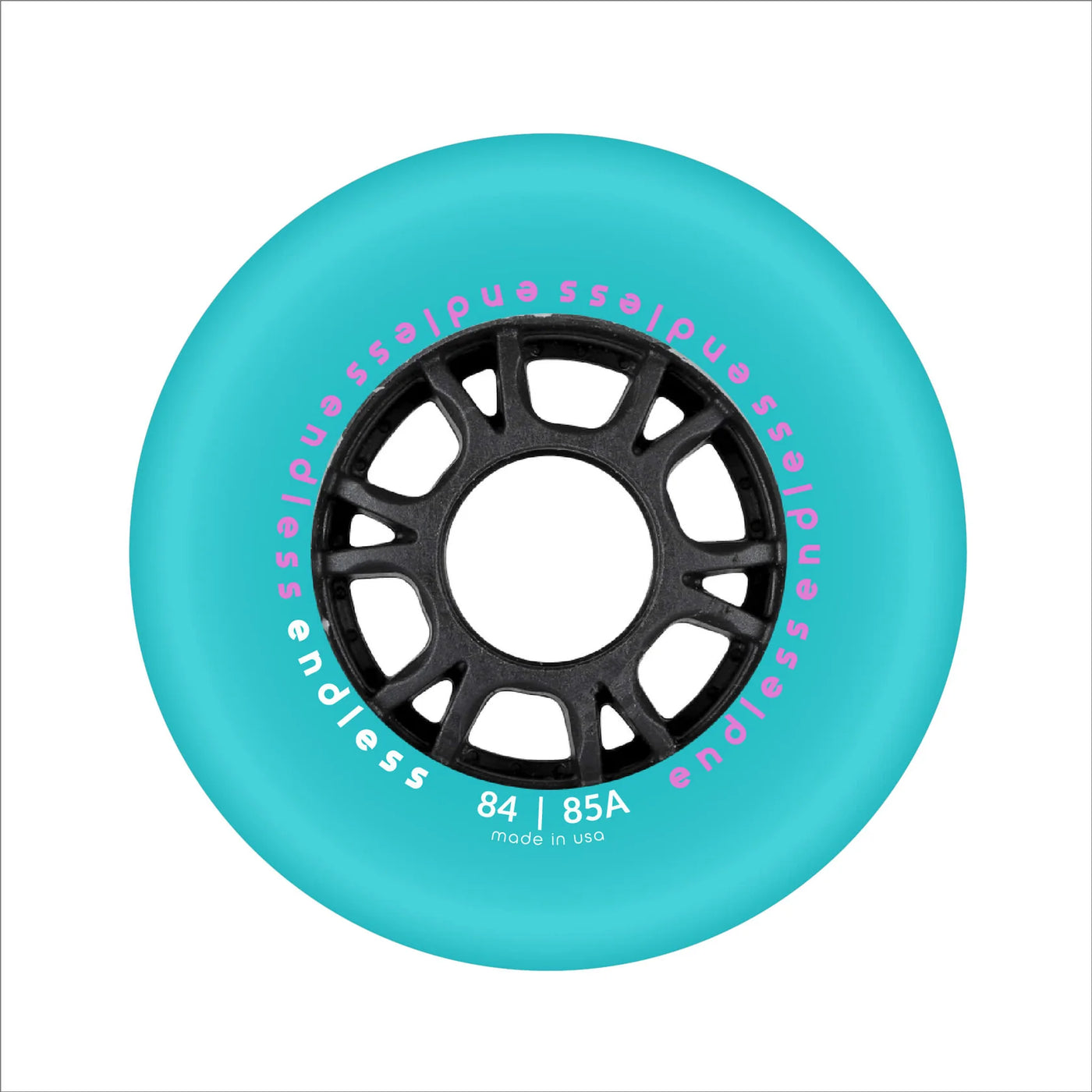 Endless Miami Blue 84mm Wheels - Set of 4