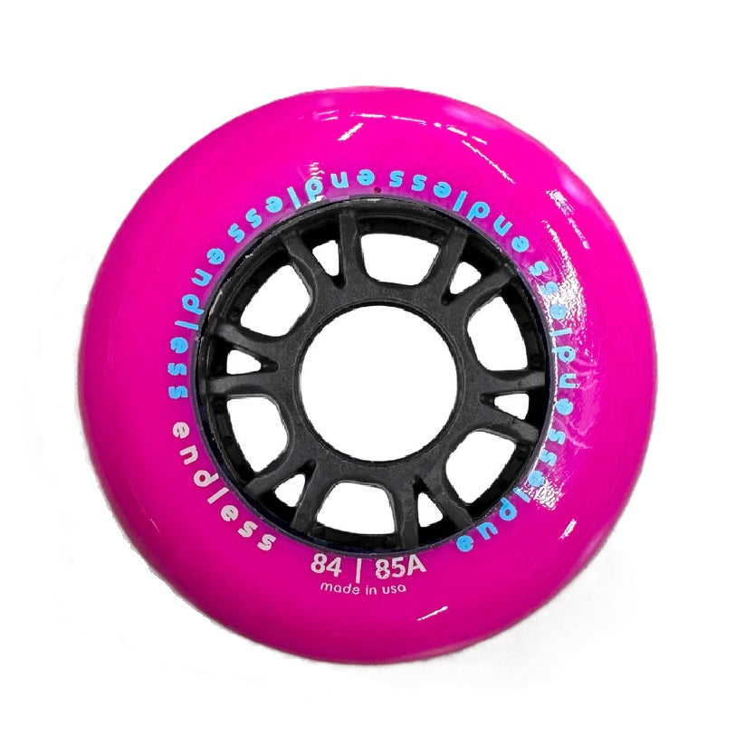 Endless Neon Pink 84mm Wheels - Set of 4