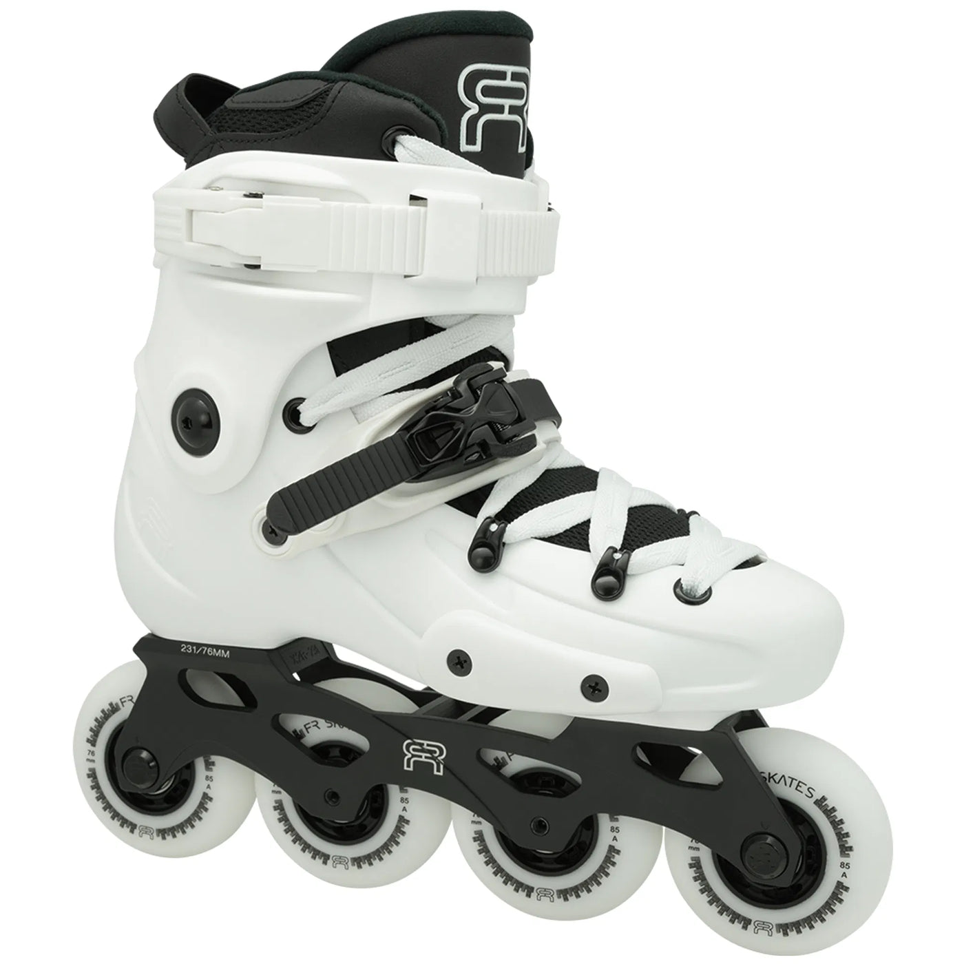 FR Skates Jr Club Adjustable Skates - White