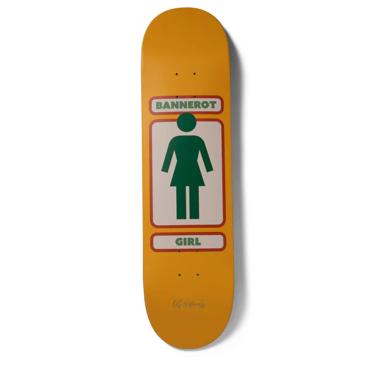 Girl OG Naturals Simon Bannerot Skateboard Deck - 8.25"