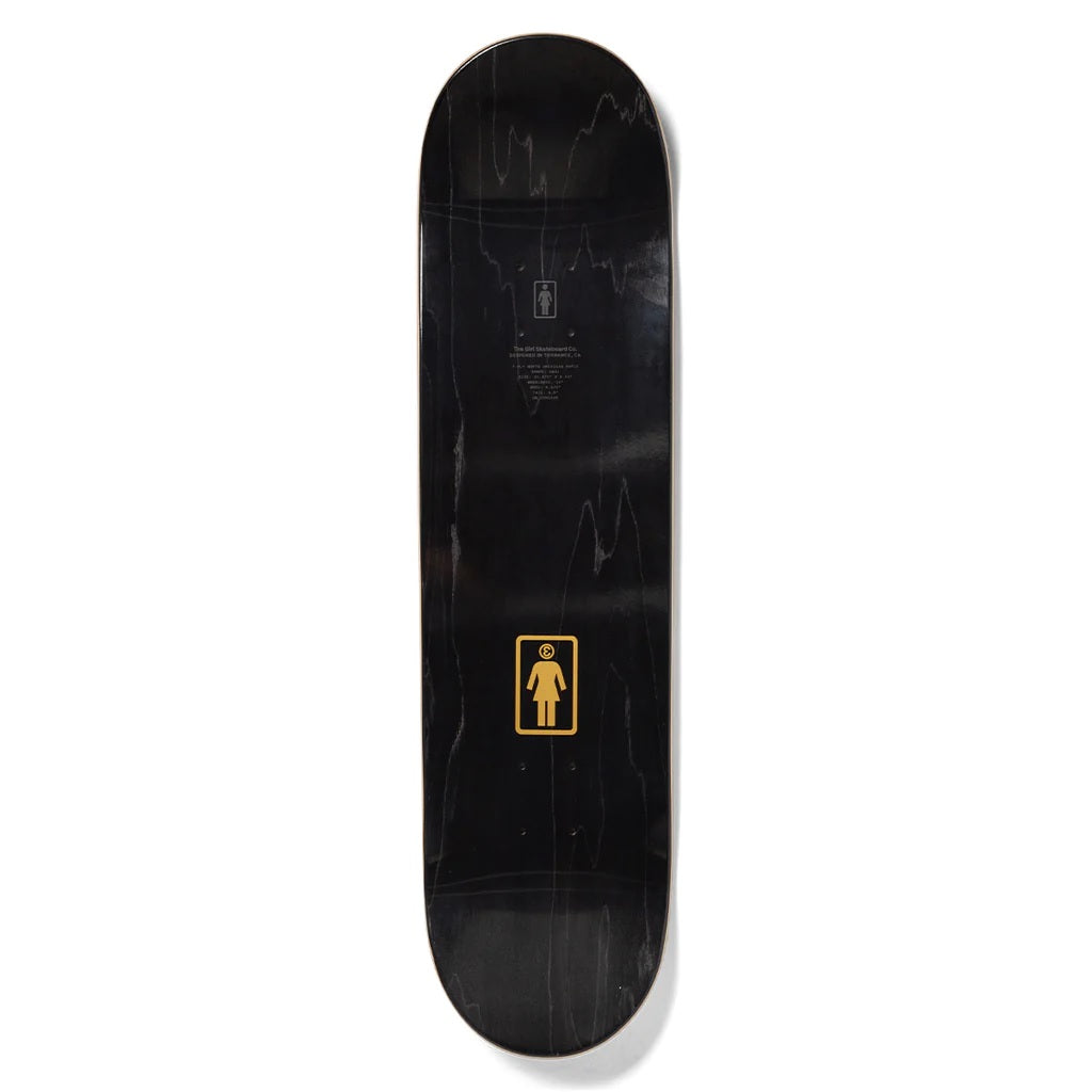 Girl X Preduce Howard Blue Skateboard Deck - 8.25