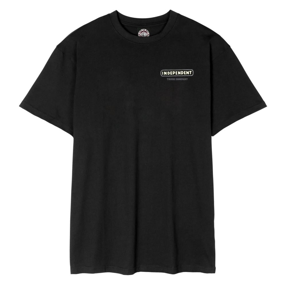 Independent ITC Stained T Shirt - Black