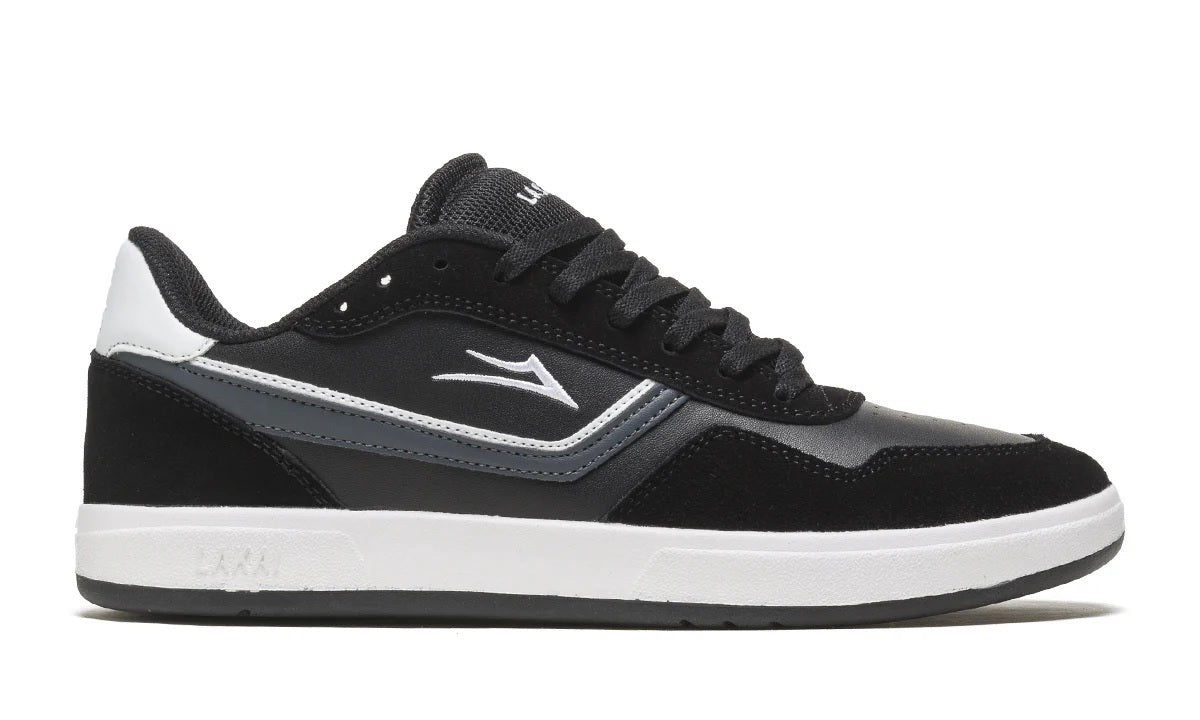 Lakai Terrace Skate Shoes - Black Suede