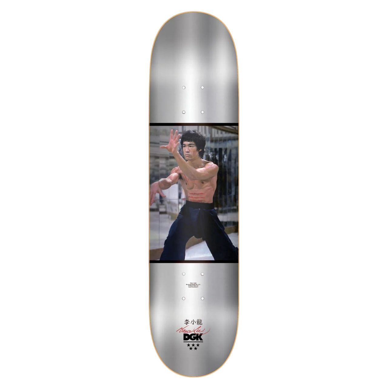 DGK X Bruce Lee Like Echo Skateboard Deck - 8.06"