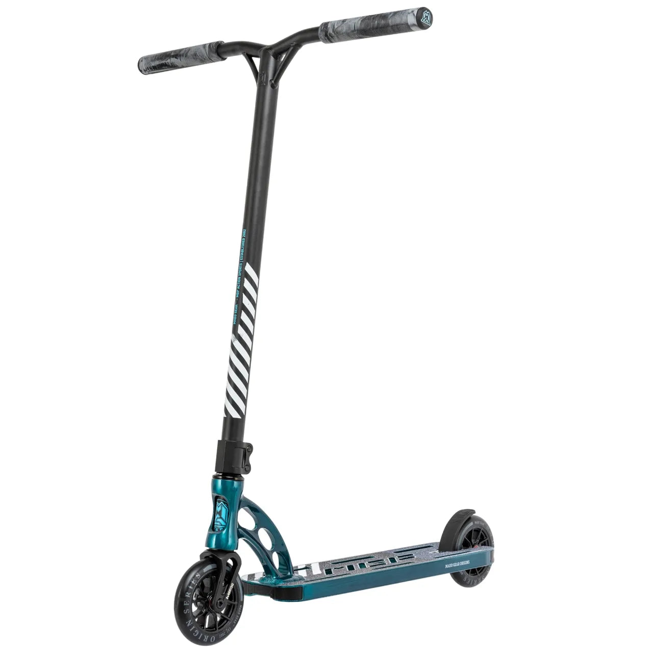 MGP VX Origin Team Edition 4.8" Stunt Scooter - Chrome Deep Blue