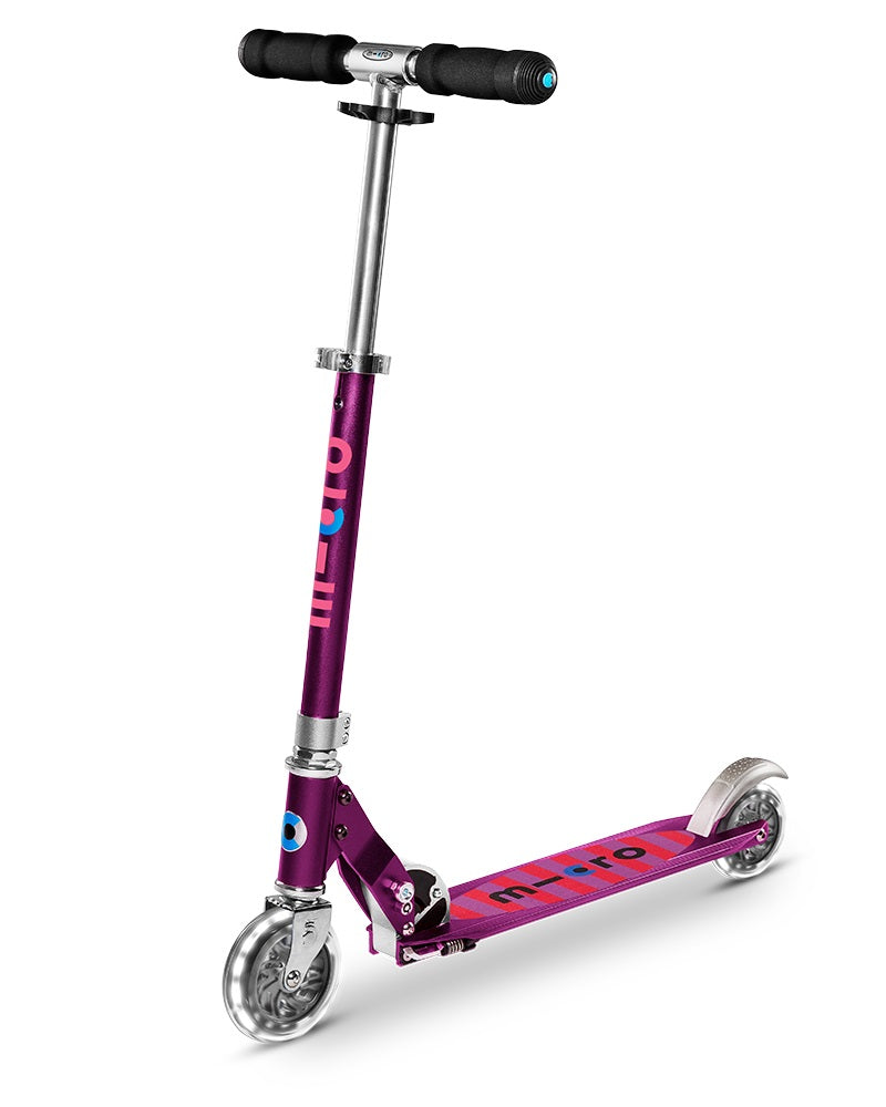 Micro Sprite LED Scooter - Purple