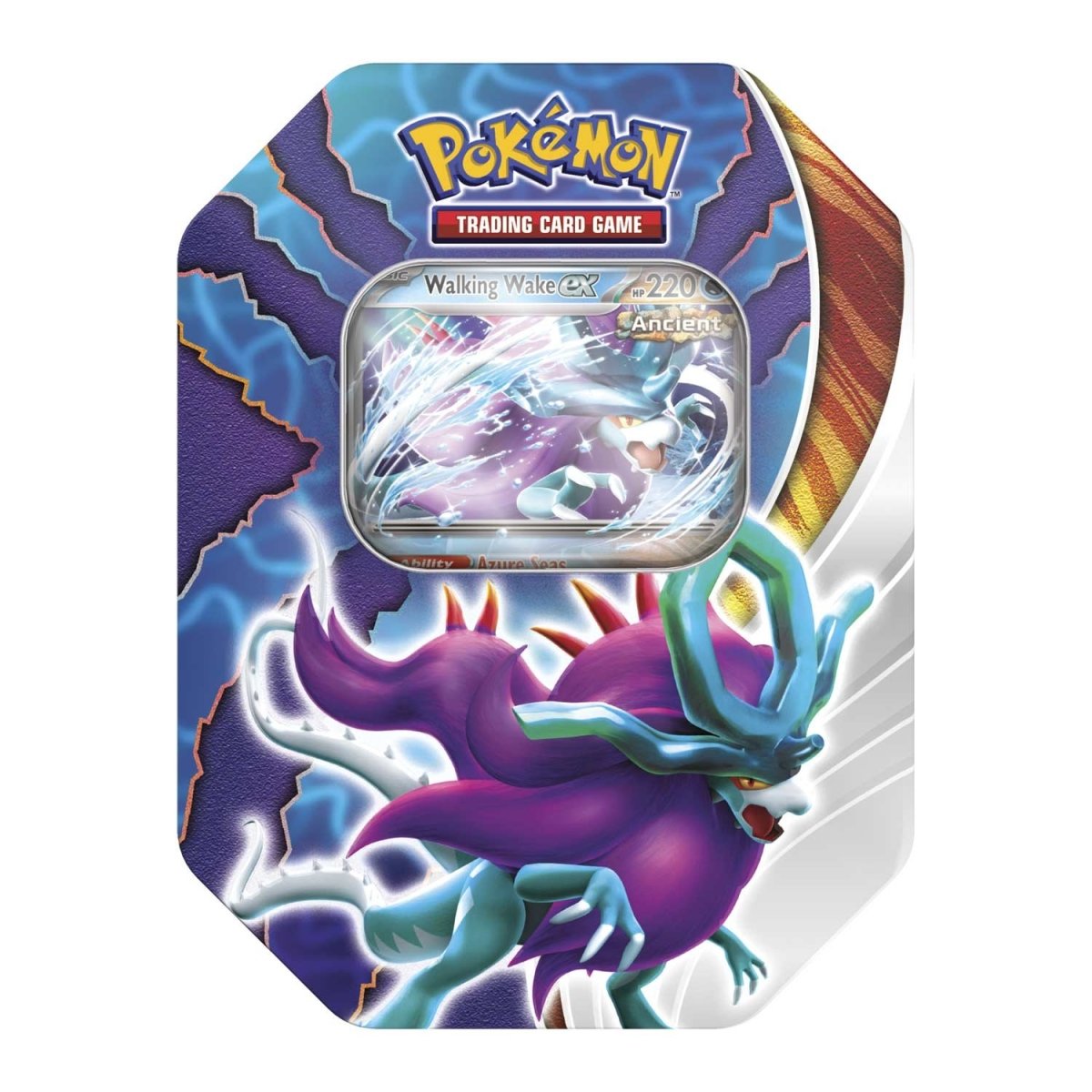 Pokémon TCG: Paradox Clash Tin - Walking Wake Ex