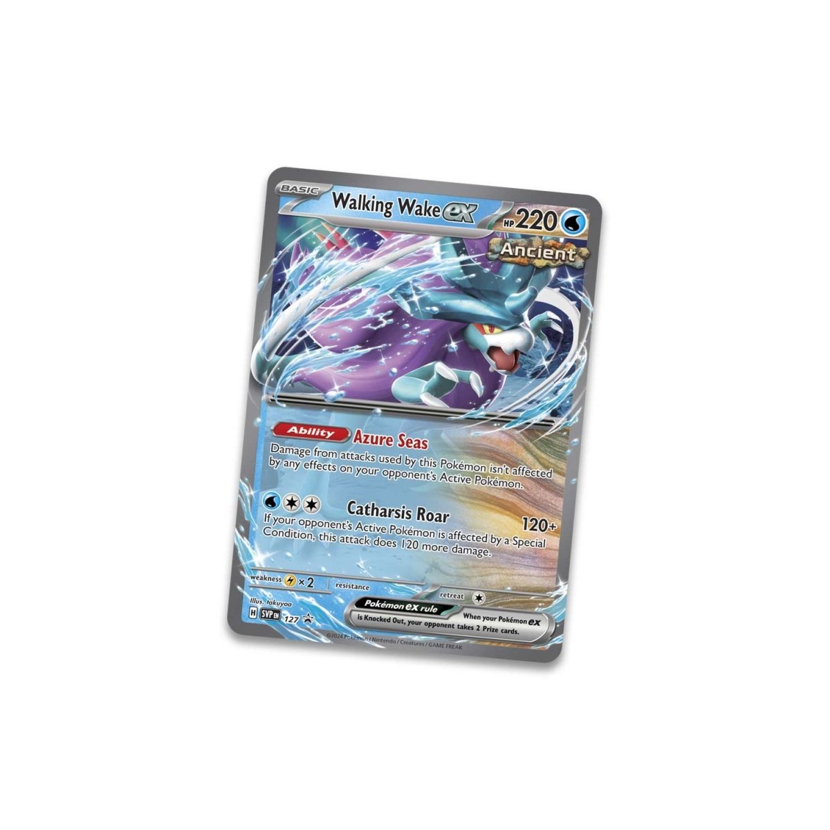 Pokémon TCG: Paradox Clash Tin - Walking Wake Ex