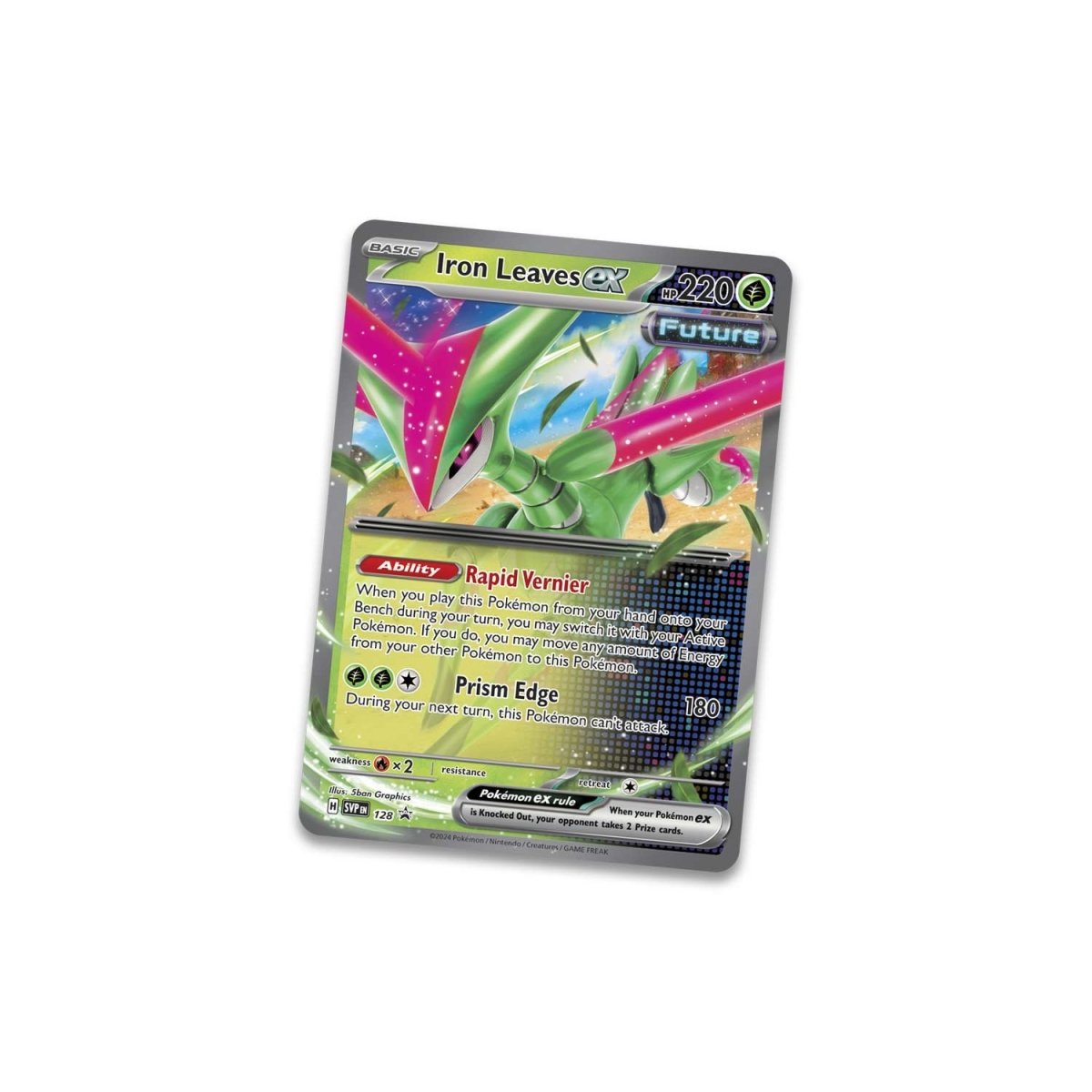 Pokémon TCG: Paradox Clash Tin - Iron Leaves Ex