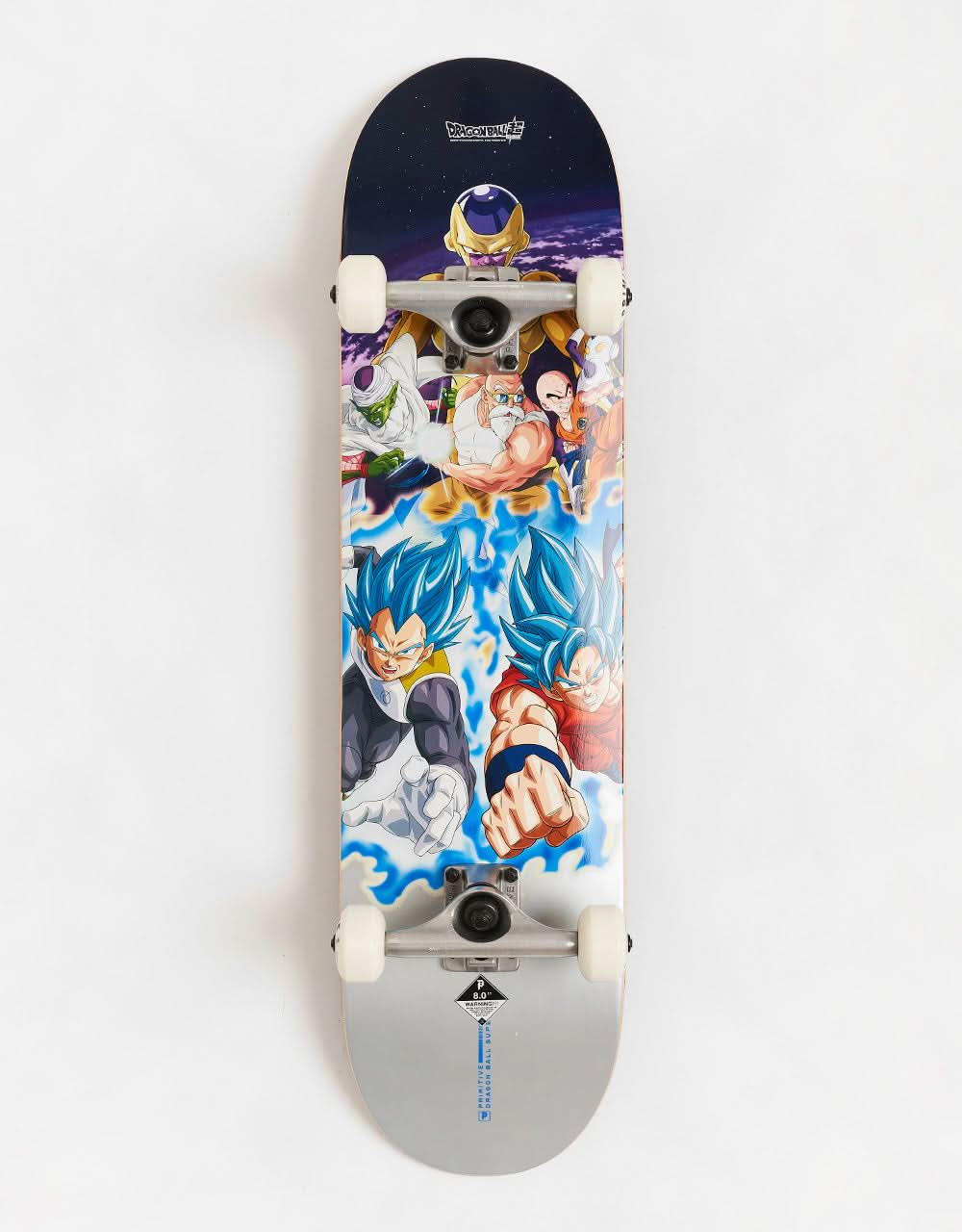 Primitive X Dragonball Resurrection Team Complete Skateboard - 8.0"