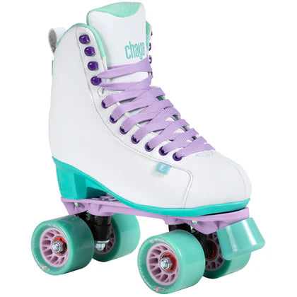 Chaya Melrose Quad Roller Skates - White/Teal