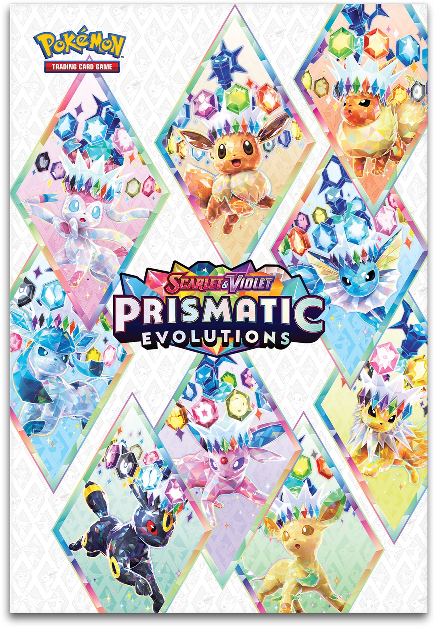 Pokémon TCG: Scarlet & Violet Prismatic Evolutions Poster Collection - PRE ORDER