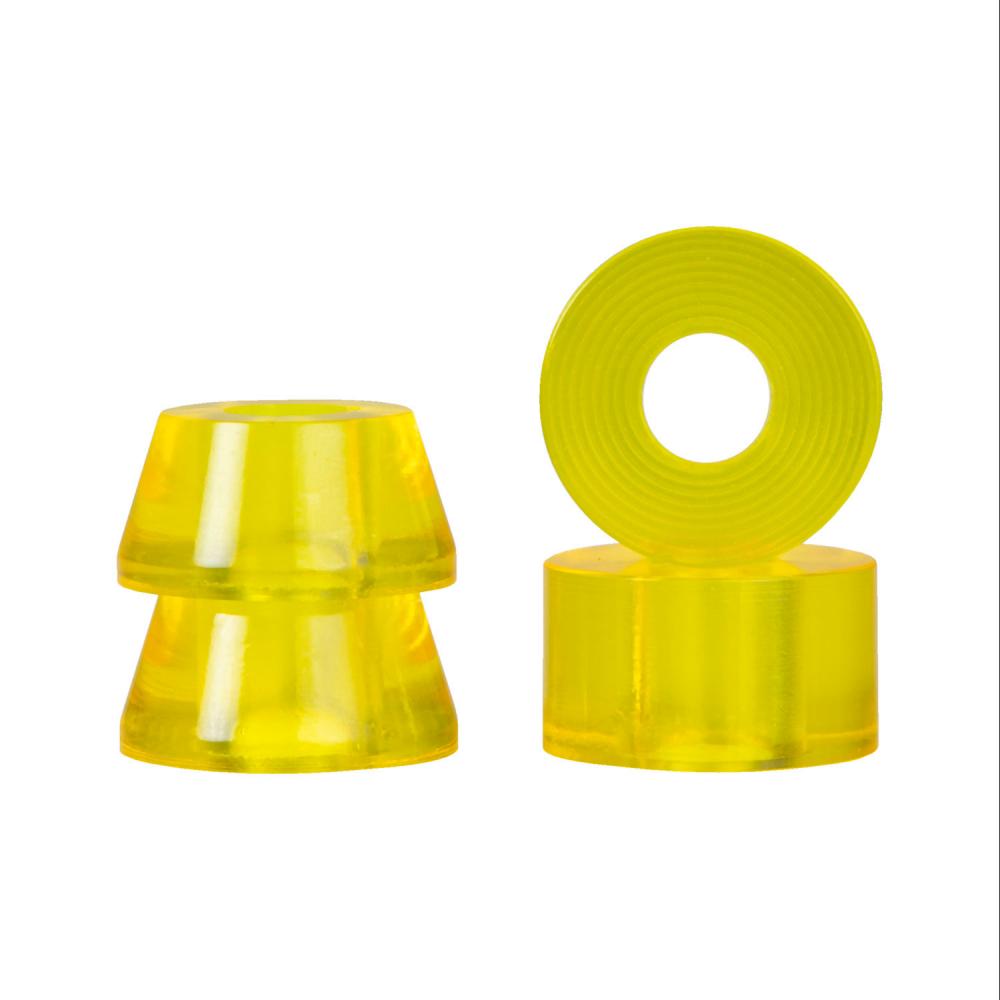 Bujes para patines cuádruples Rookie Conical &amp; Barrel amarillo claro 85a