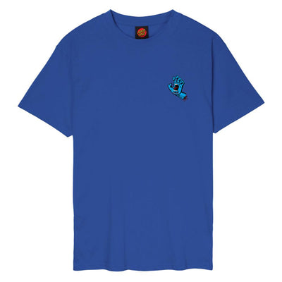 Santa Cruz Screaming Hand Chest T Shirt - Ultramarine