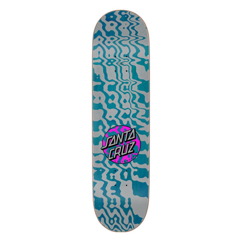 Tabla de skate Santa Cruz Zebra Marble Dot de 7 capas de abedul - 8,125"