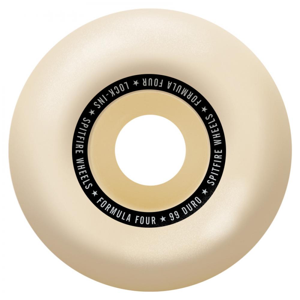 Spitfire Formula Four Lock In Skateboard Wheels - 55mm 99du