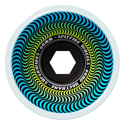 Spitfire Superwides 80HD Ice Grey Skateboard Wheels - 60mm