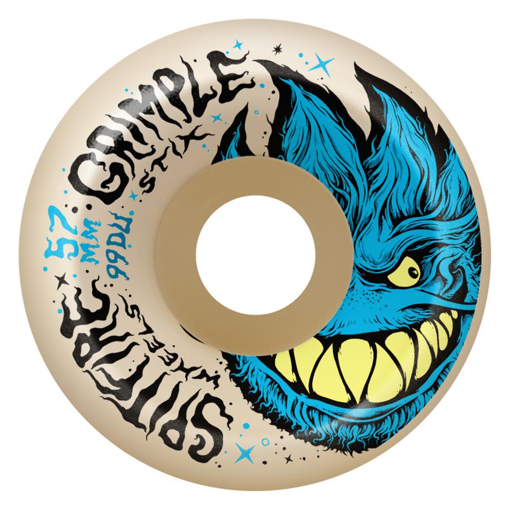 Spitfire X Grimple F4 Grimplehead Lock In Full Skateboard Wheels - 57mm 99du