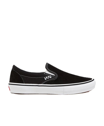 Vans Skate Slip-On Shoes - Black/White