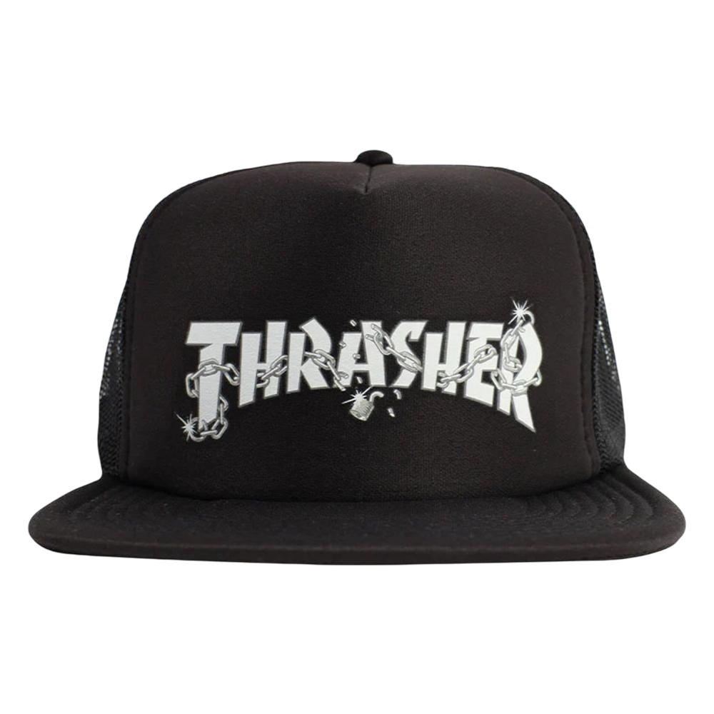 Thrasher Chains By Daniel Shepard Cap - Black