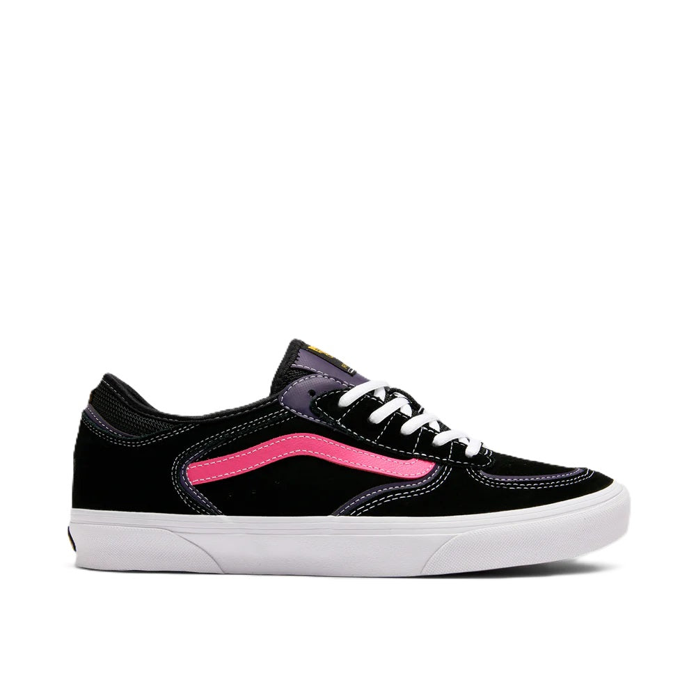 Vans Skate Rowley Shoes - Black/Pink