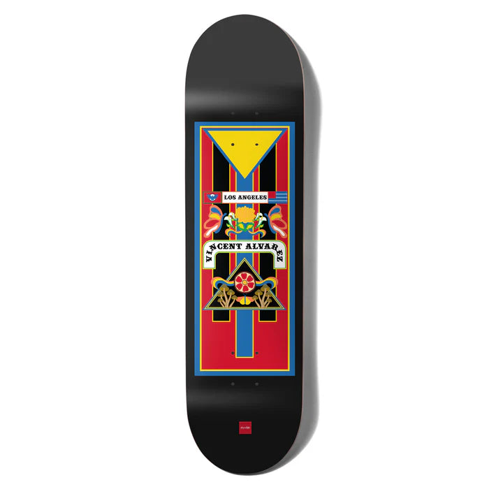 Chocolate Alvarez Trajineras Skateboard Deck - 8.25"