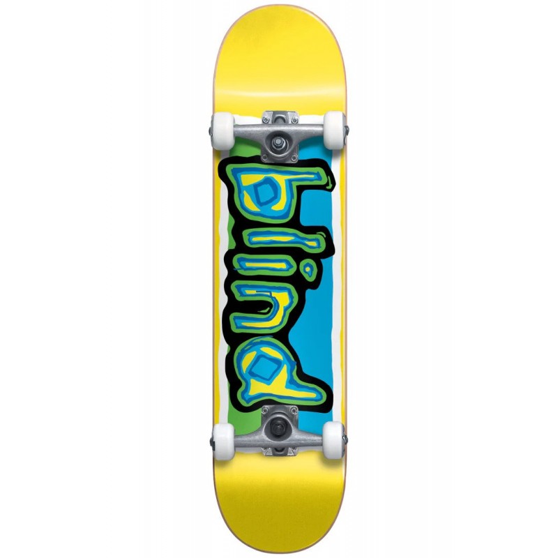 Blind Coloured Logo FP Complete Skateboard - 8.0"