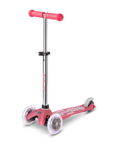 Mini Micro Deluxe LED Fairy Glitter Scooter - Pink