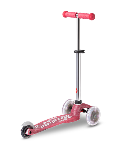 Mini Micro Deluxe LED Fairy Glitter Scooter - Pink