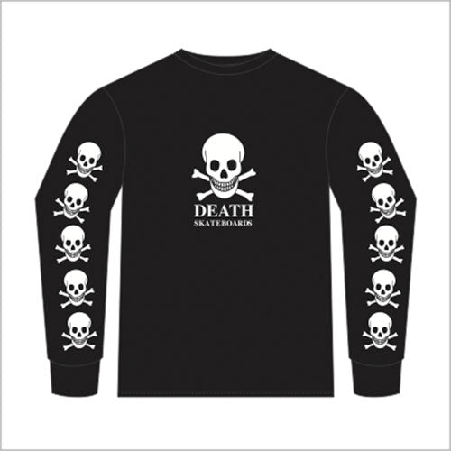 Death OG Skull Longsleeve - Black