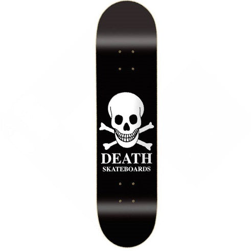 Death OG Black Skull Skateboard Deck - 8.375"