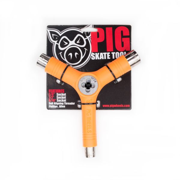 Pig Skateboard Tool - Orange