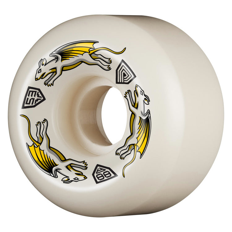 Powell Peralta Dragon Formula Nano Rats Skateboard Wheels - 53mm x 33mm 88a