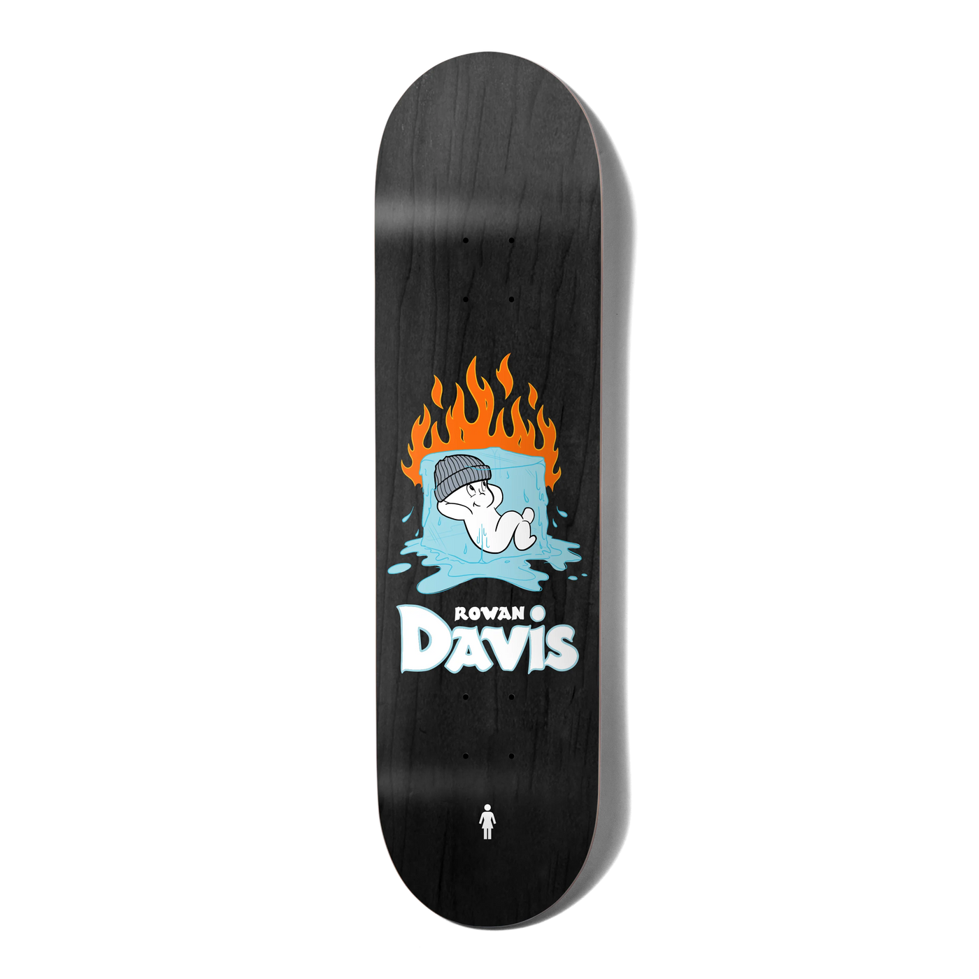 Girl Rowan Davis Ice Cold One Off Skateboard Deck - 8.25"