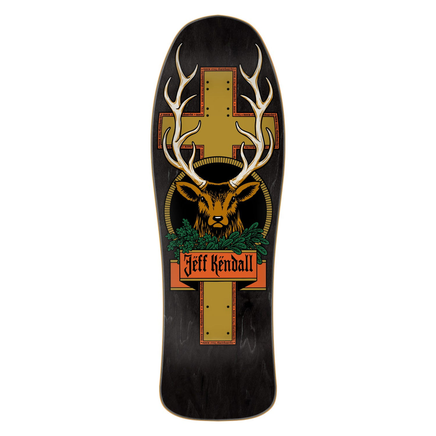 Santa Cruz Jägermeister Kendall Deer Reissue Skateboard Deck - 10.18"